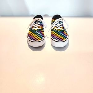 Vans Kids Doheny Rainbow Check Sneakers
